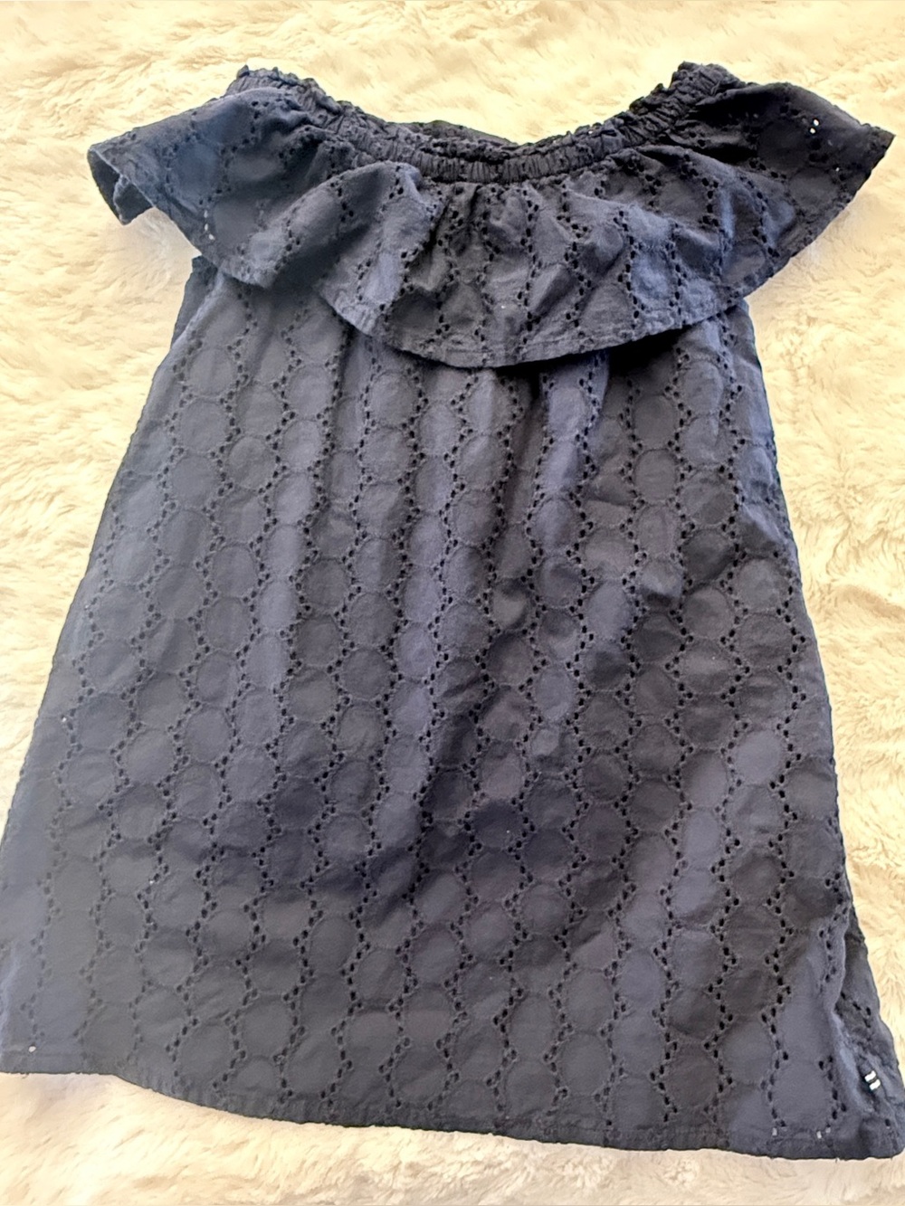 Summer Dress Lot Sz 2T 3T Nautica Penelope Mack Blue Eyelet Floral Layered DWW - Picture 2 of 10